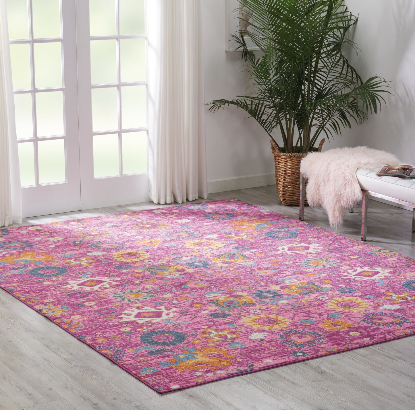 Nourison Home Passion  Fuchsia  Transitional