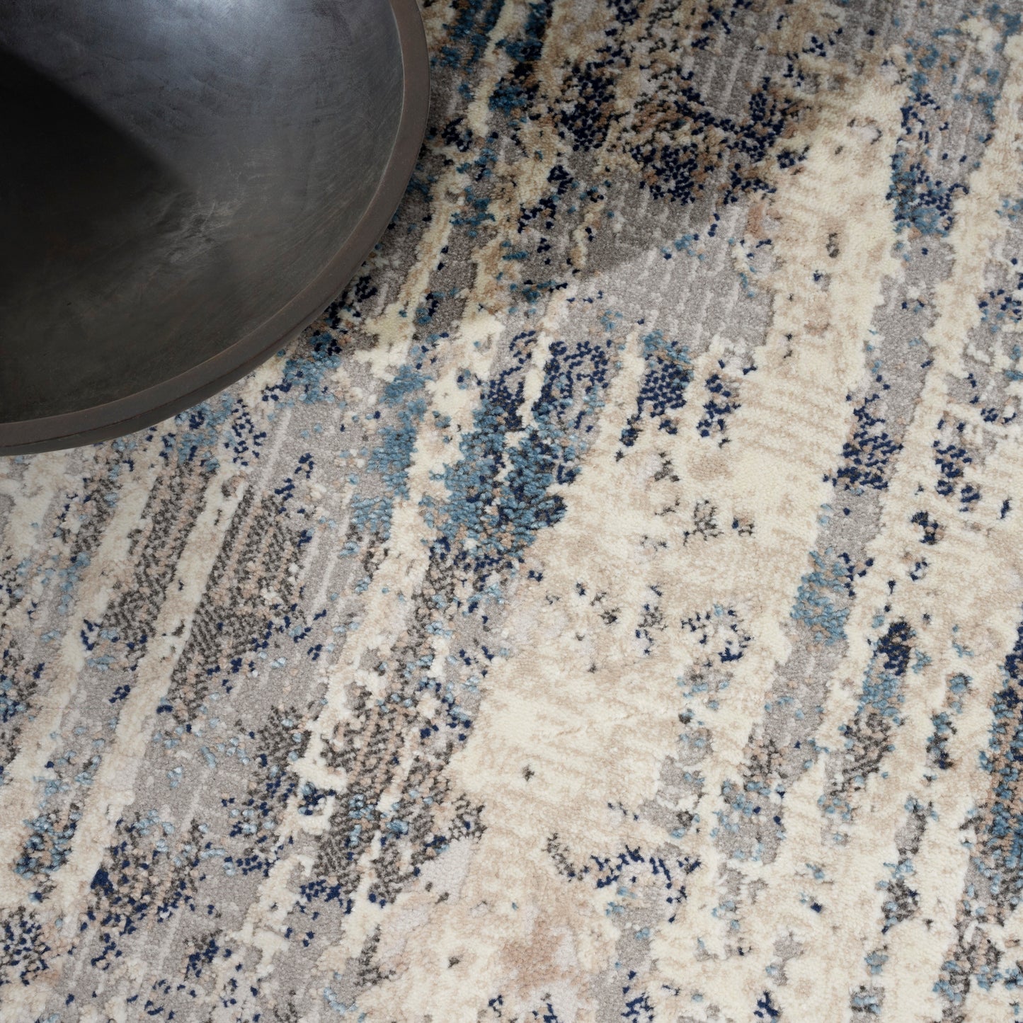 Calvin Klein CK022 Infinity  Ivory Grey Blue  Contemporary