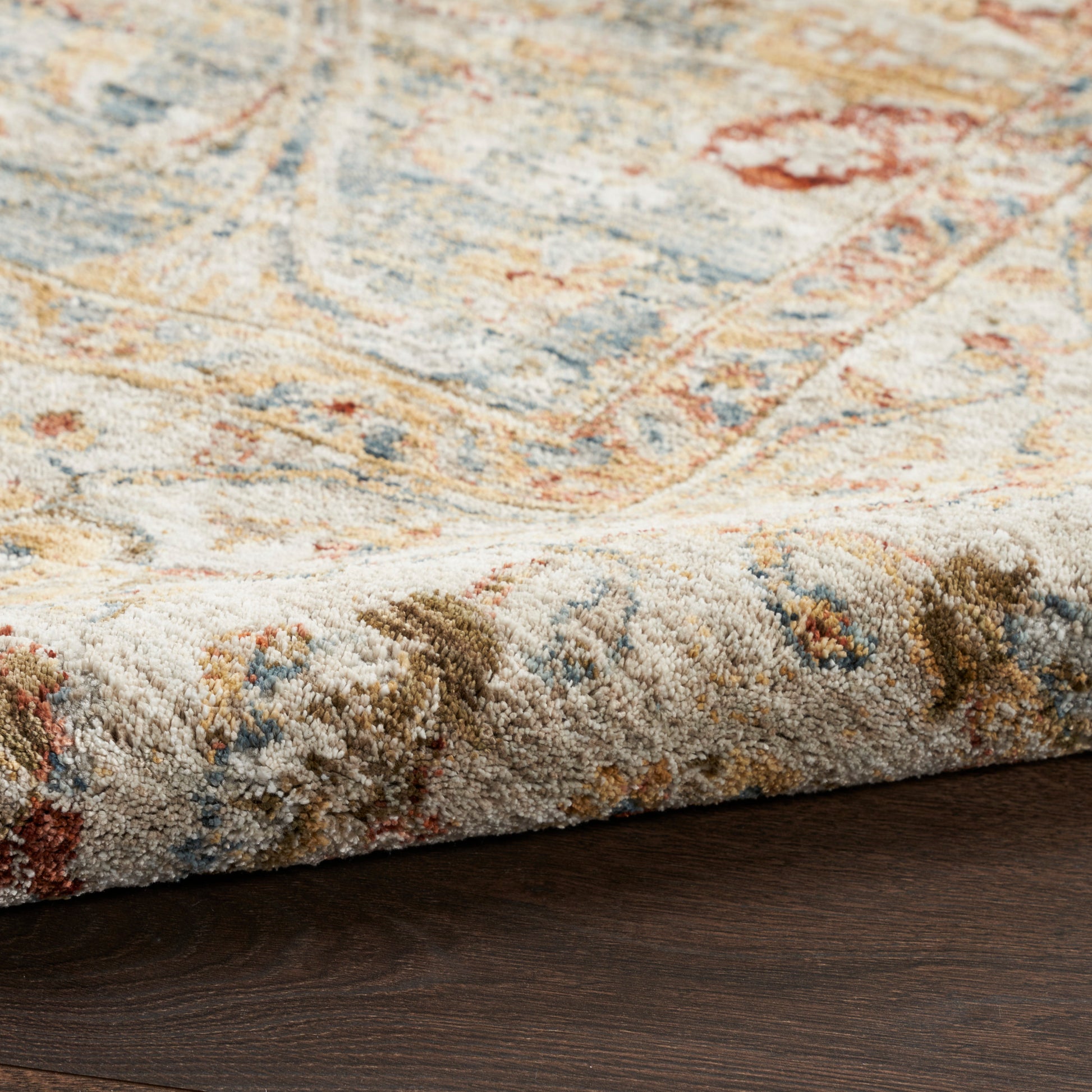 Nourison Home Sahar  Blue  Traditional