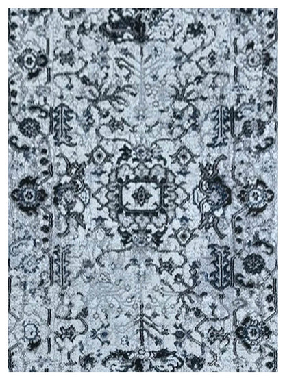 American Cover Design Talia S668D Glacier Grey Modern Machine Woven Rug
