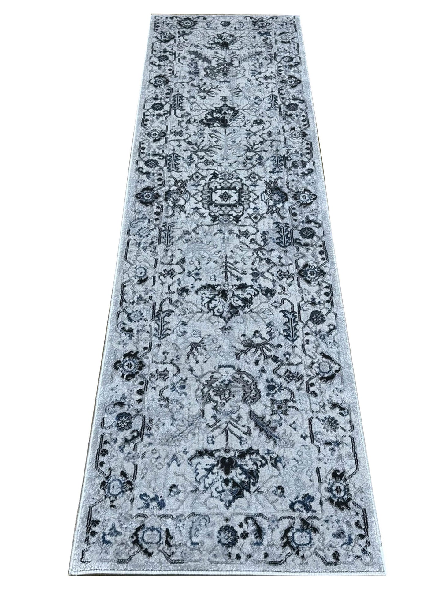 American Cover Design Talia S668D Glacier Grey Modern Machine Woven Rug