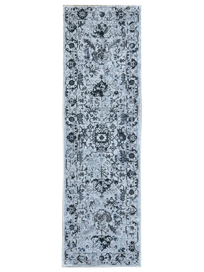 American Cover Design Talia S668D Glacier Grey Modern Machine Woven Rug