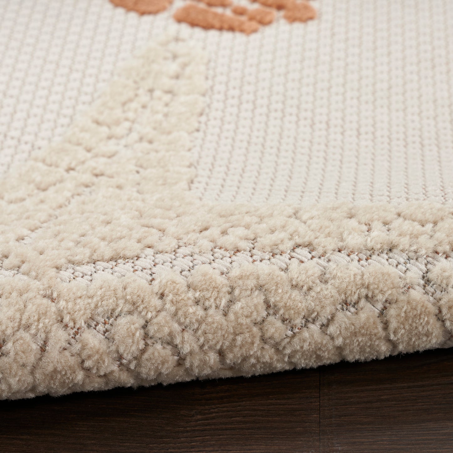 Nourison Home Aloha  Ivory Multicolor  Contemporary