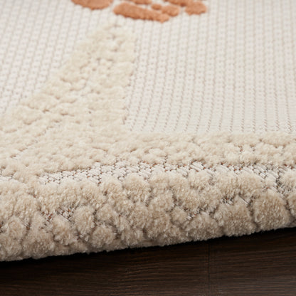 Nourison Home Aloha  Ivory Multicolor  Contemporary