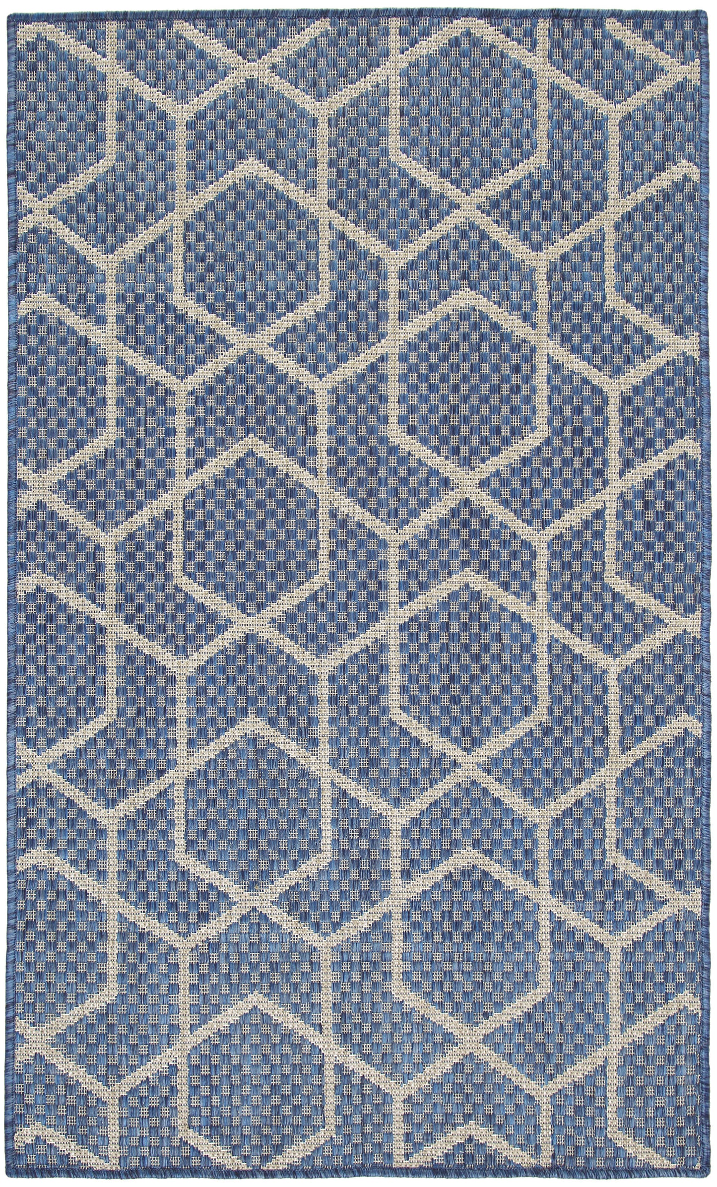 Nourison Home Horizon Indoor/Outdoor HOZ01 Denim Contemporary Power-loomed Rug