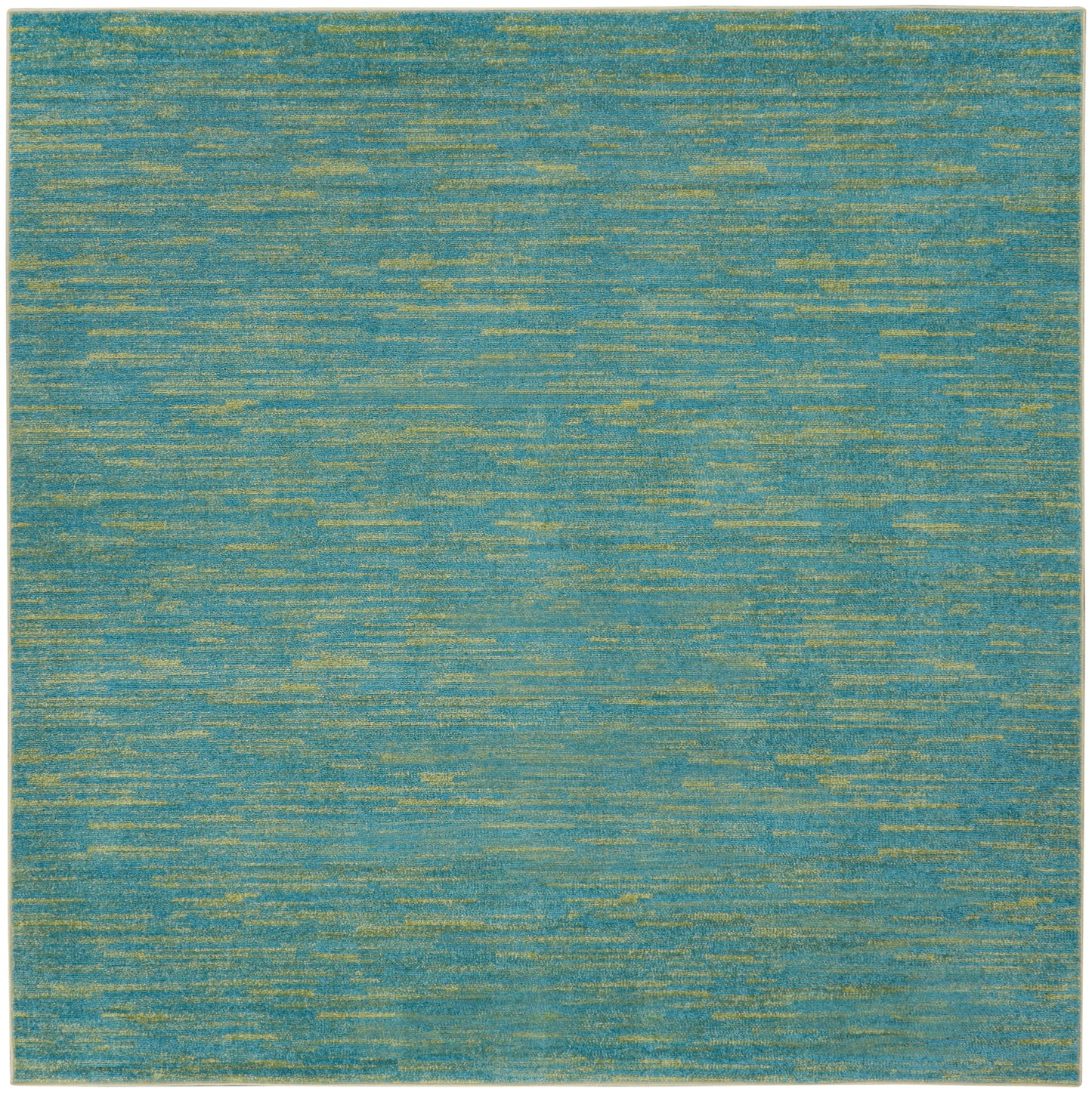 Nourison Home Nourison Essentials NRE01 Blue Green Contemporary Power-loomed Rug