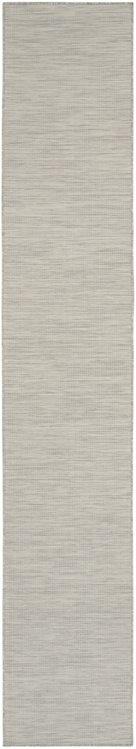Nourison Home Positano POS01 Light Grey Contemporary Power-loomed Rug