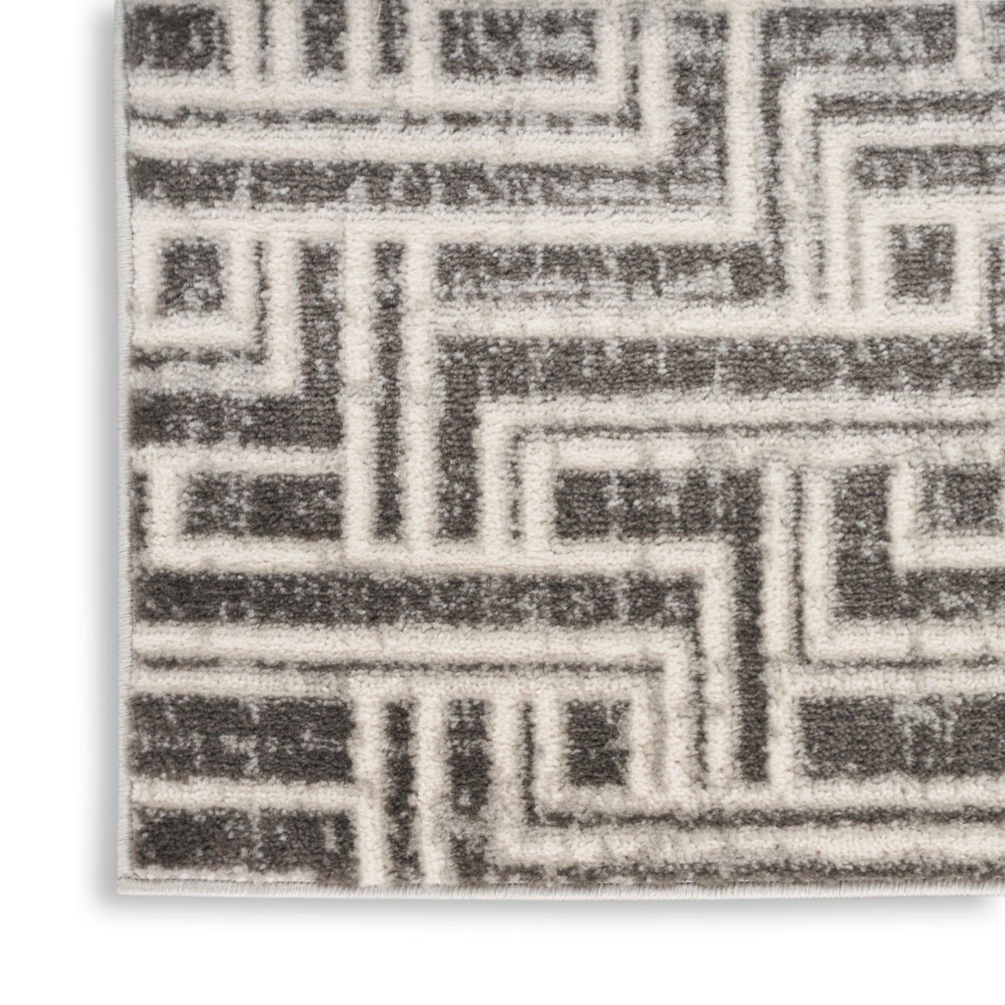 Nourison Home Serenity Home  Grey Ivory  Transitional