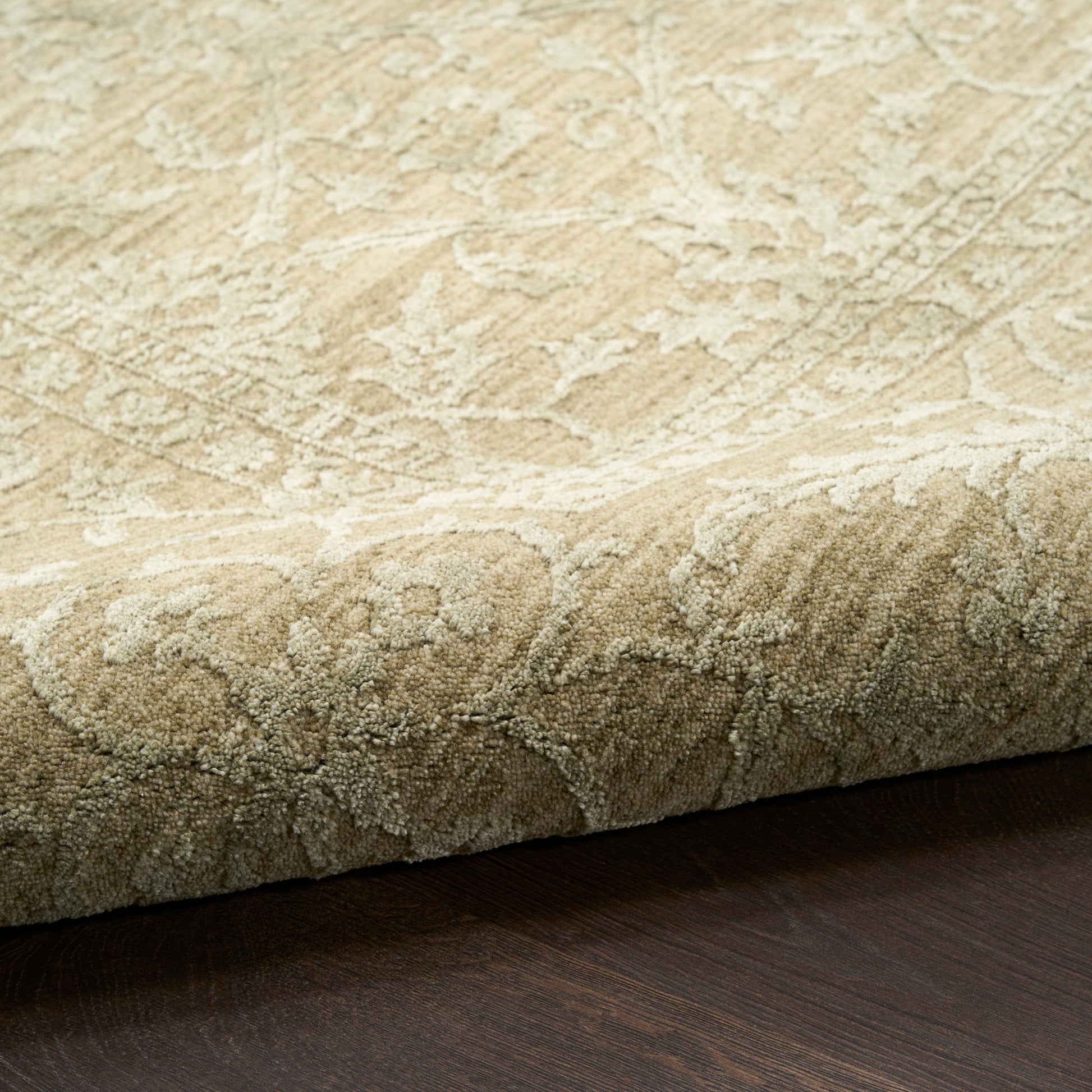 Nourison Home Moonlit  Green  Traditional