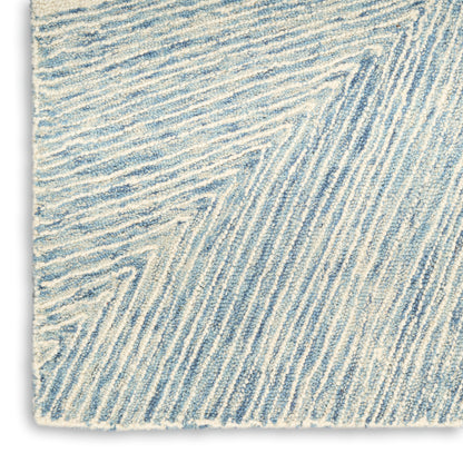 DKNY Pure Angles  Ivory Blue  Contemporary