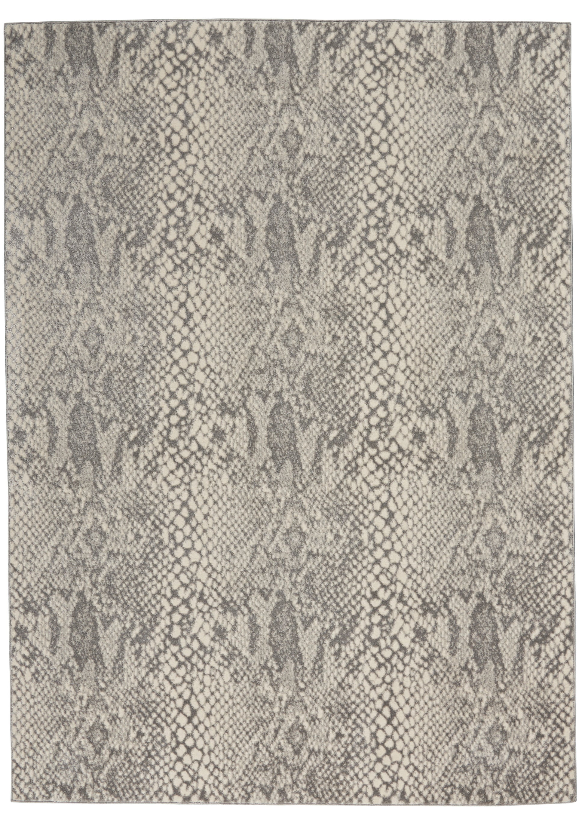 Nourison Home Solace  Ivory Grey  Contemporary