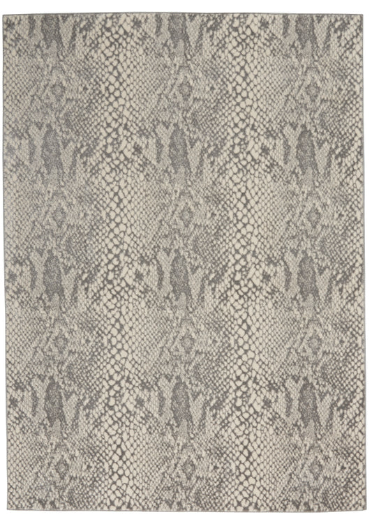 Nourison Home Solace  Ivory Grey  Contemporary