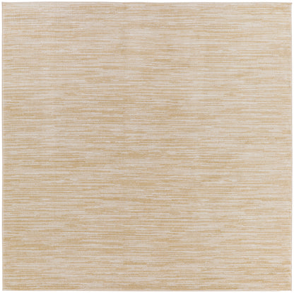 Nourison Home Nourison Essentials NRE01 Ivory Gold Contemporary Power-loomed Rug
