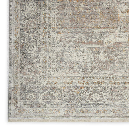 Nourison Home Starry Nights  Silver Cream  Traditional