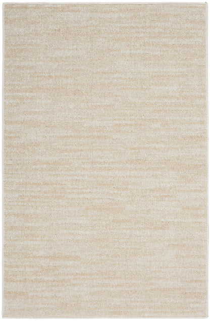 Nourison Home Nourison Essentials NRE01 Ivory Beige Contemporary Power-loomed Rug