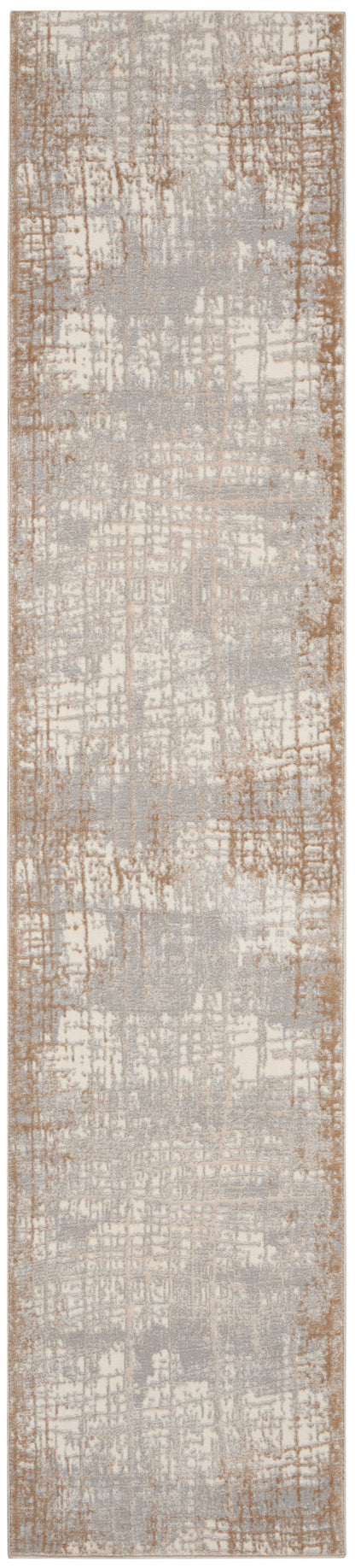 Calvin Klein CK950 Rush CK950 Ivory Taupe Contemporary Power-loomed Rug
