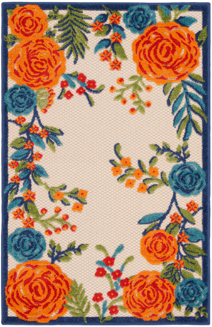 Nourison Home Aloha ALH32 Multicolor Contemporary Power-loomed Rugs