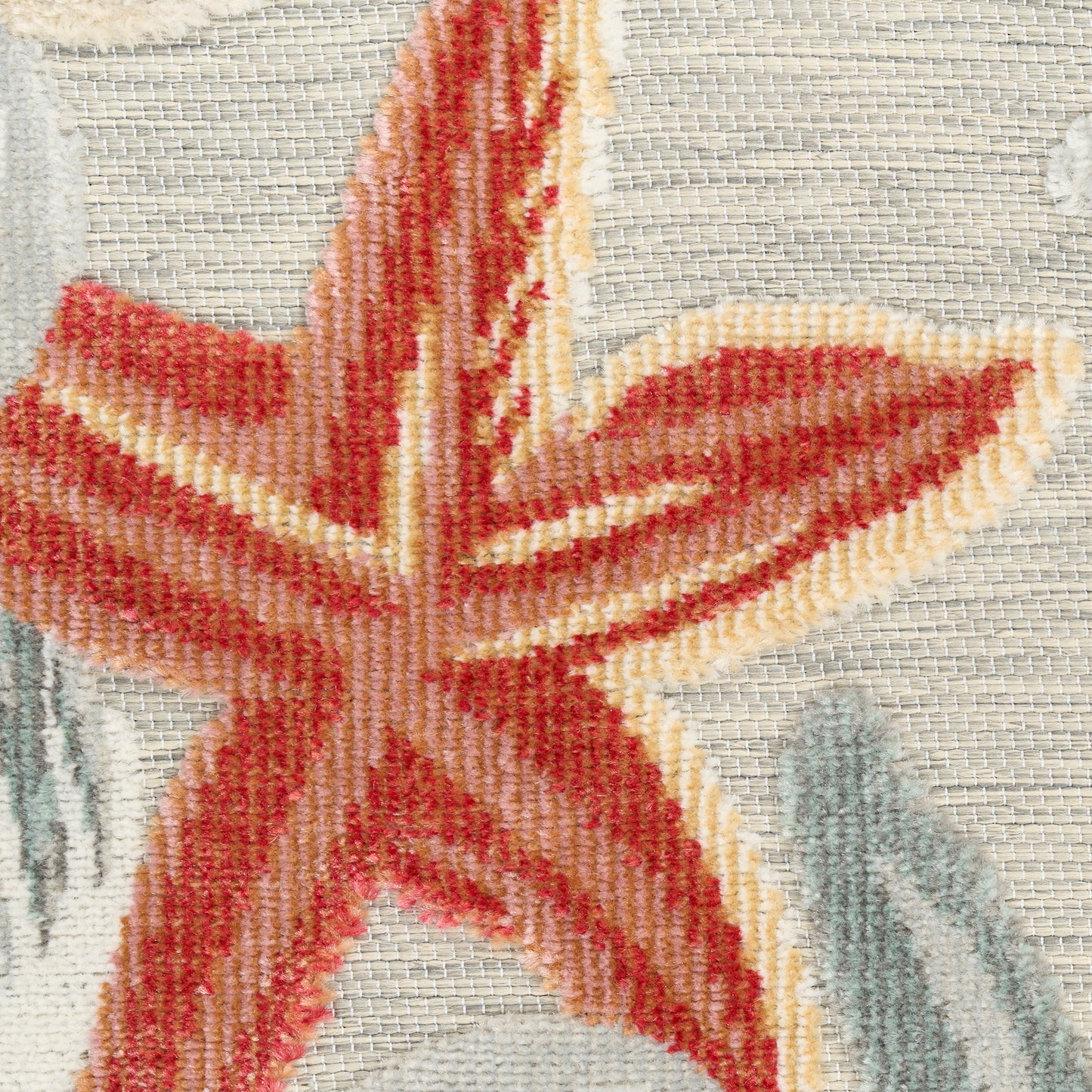 Nourison Home Suncoast  Grey Multicolor  Contemporary