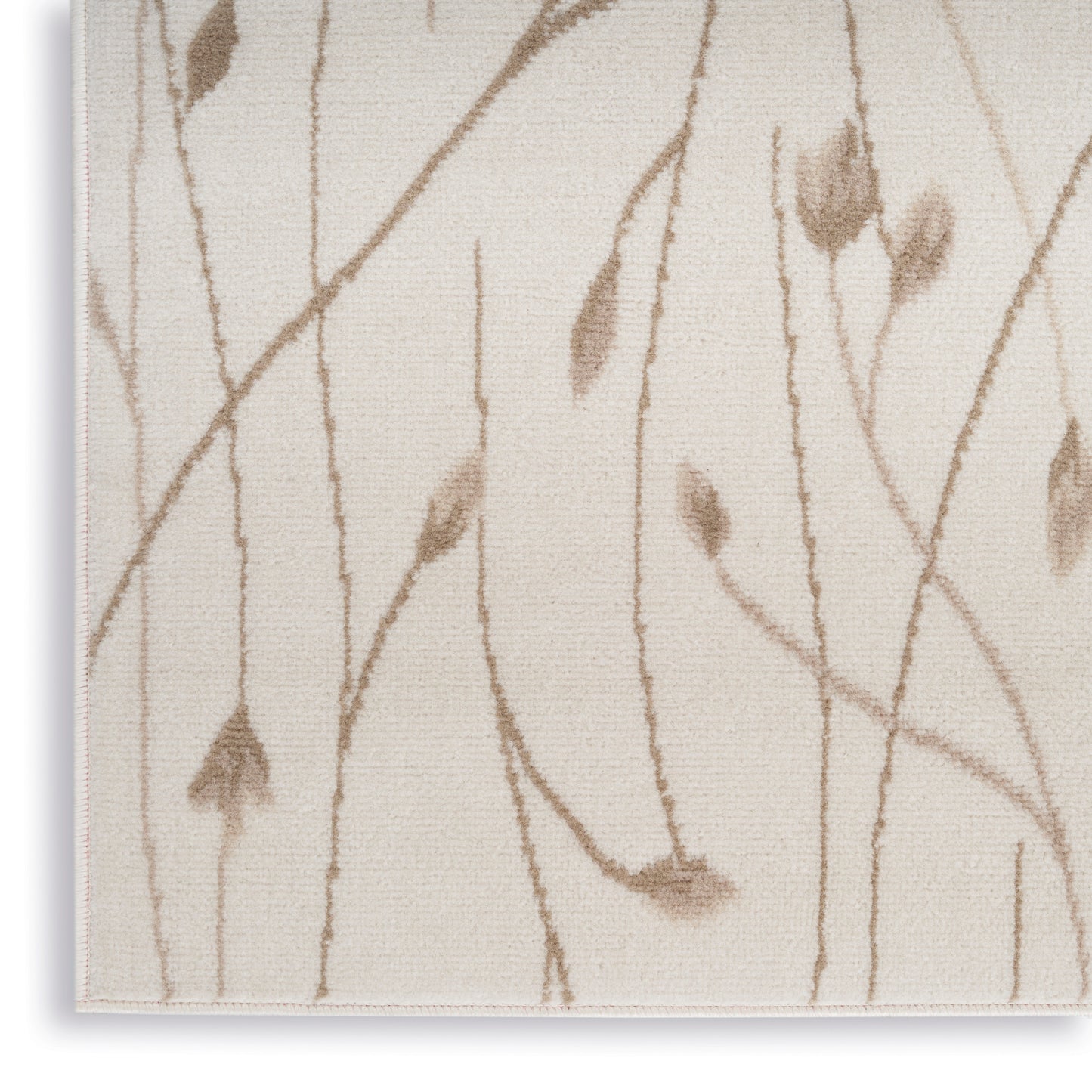Nourison Home Grafix  Ivory Beige  Contemporary