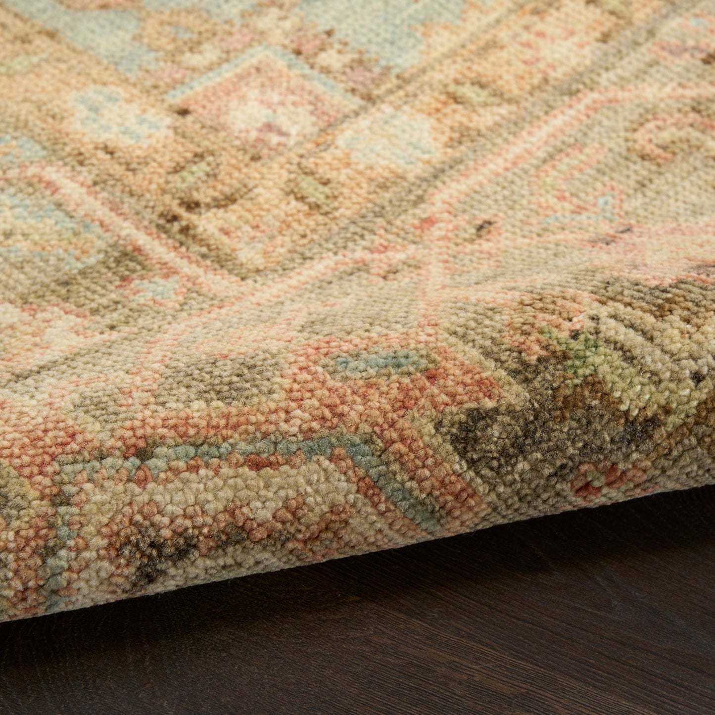 Nourison Home Heritage Vine  Rust  Traditional