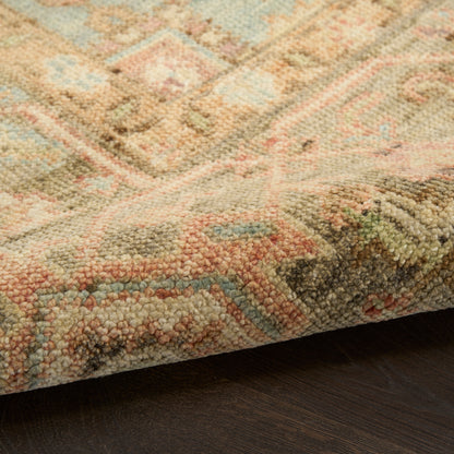 Nourison Home Heritage Vine  Rust  Traditional