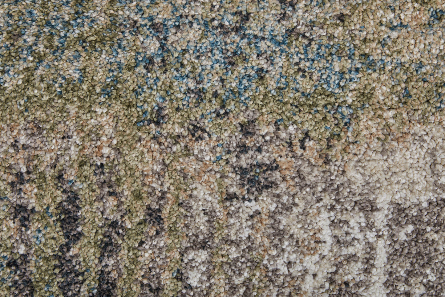 Feizy Skyview  Ivory Green Modern/Industrial/Casual