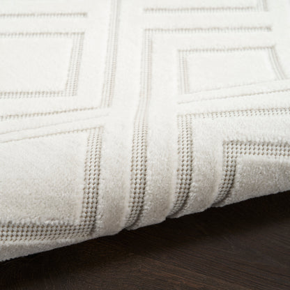 Nourison Home Care Free  Ivory  Contemporary