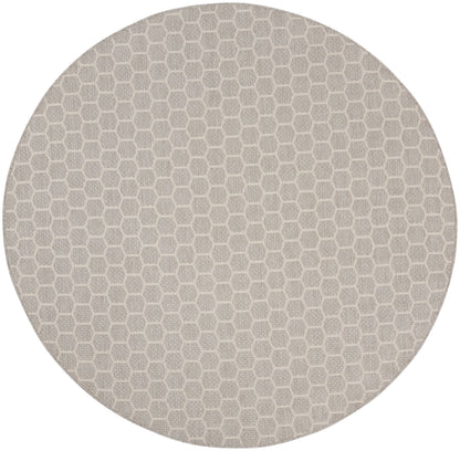 Nourison Home Twist Reversible TWS01 Grey Contemporary Loom-woven Rug