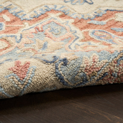 Nourison Home Maison  Ivory Rust  Traditional