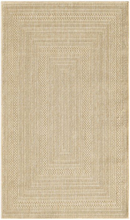 Nourison Home Tulum TLM04 Taupe Ivory Contemporary Loom-woven Rug