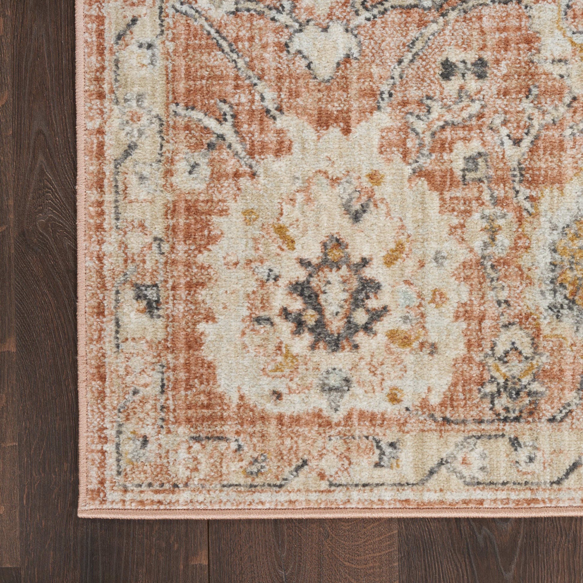 Nourison Home Oushak Home  Rust  Traditional