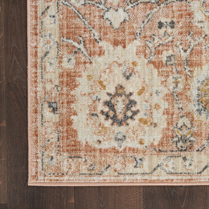 Nourison Home Oushak Home  Rust  Traditional