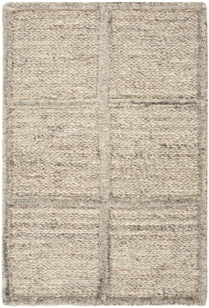 DKNY Pure Framework FRA01 Silver Contemporary Hand Tufted Rug