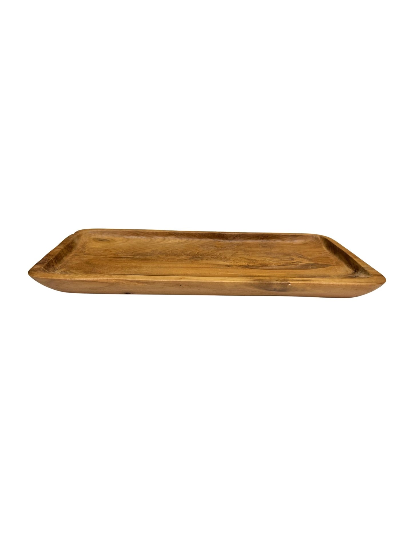 Eclectic Home Accent Teak Tray 2895 Natural  Decor Furniture