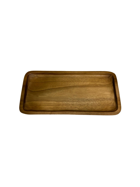 Eclectic Home Accent Teak Tray 2896 Natural  Decor Furniture