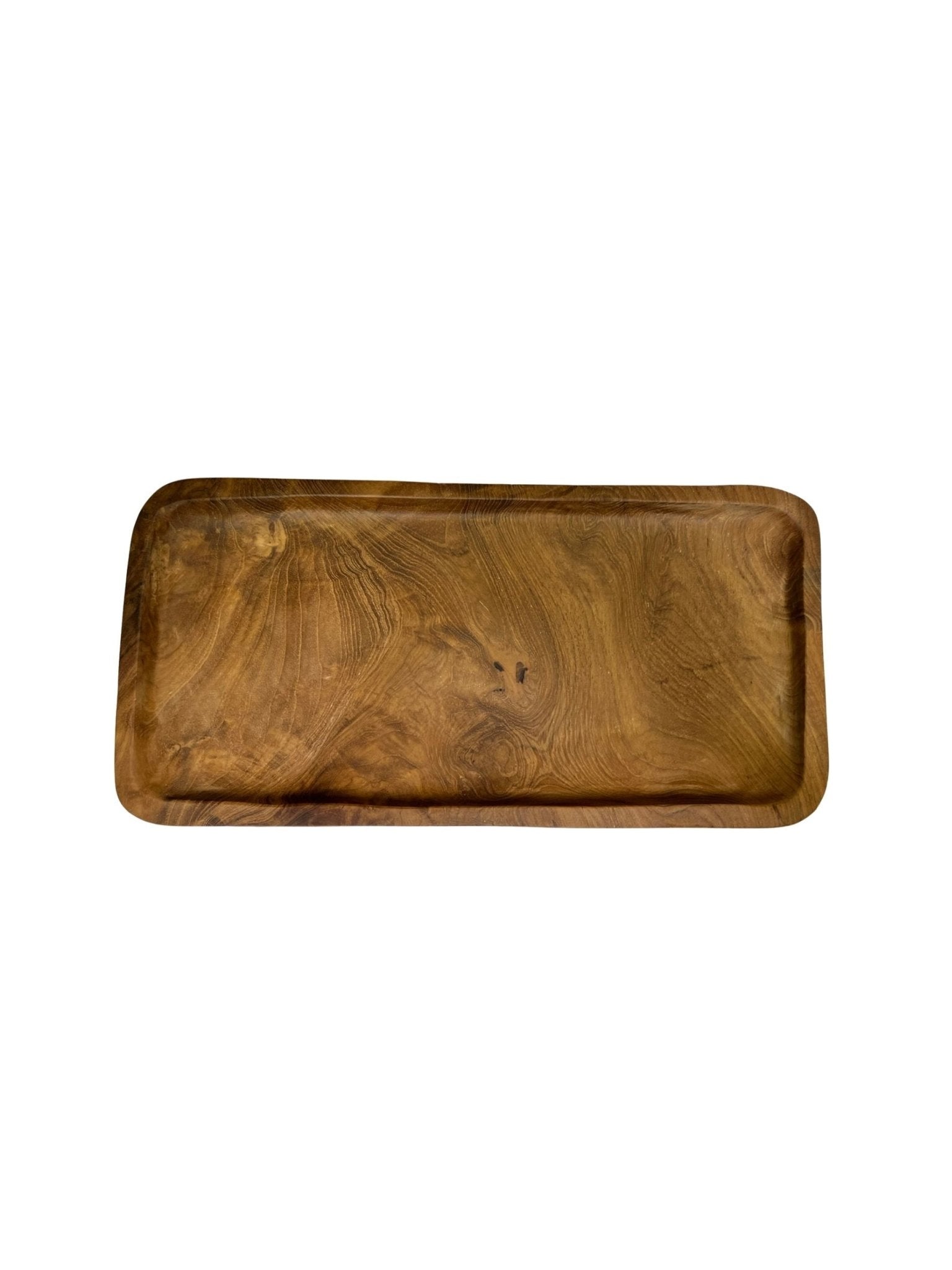 Eclectic Home Accent Teak Tray 2897 Natural Decor Furniture - Accent - Eclectic Home - Atlanta Designer Rugs
