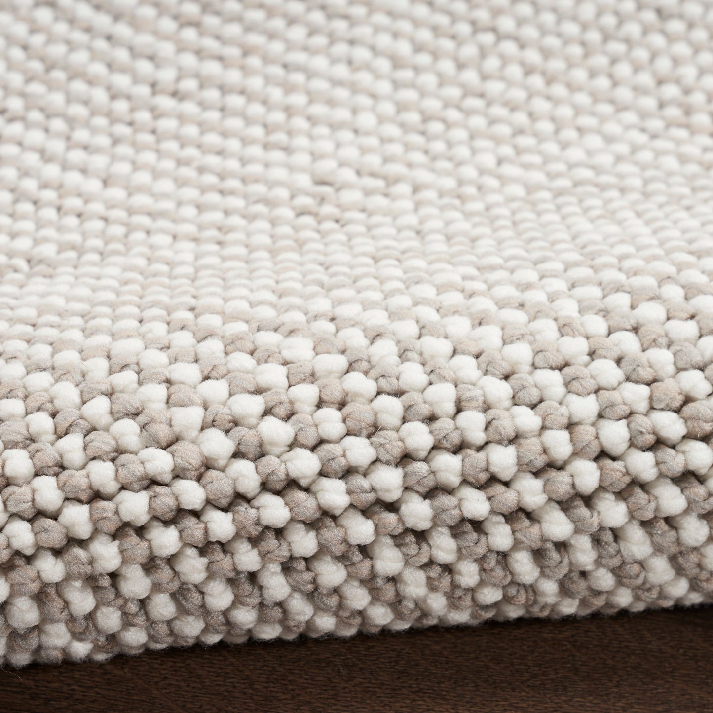 Nourison Home Natural Texture  Ivory Mocha  Contemporary