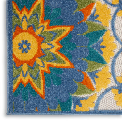 Nourison Home Aloha  Multicolor  Contemporary