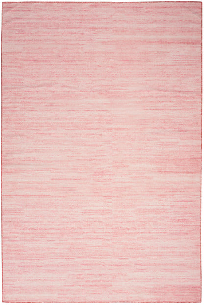 Nourison Home Washable Essentials WAE01 Pink Contemporary Loom-woven Rug