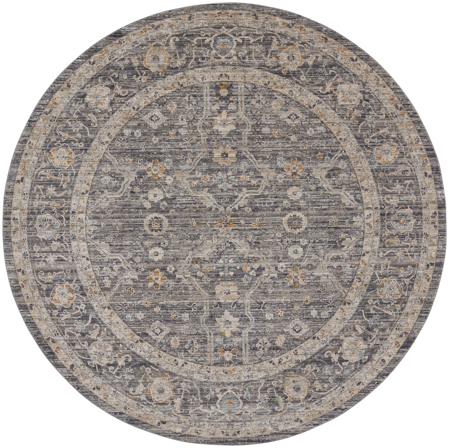 Nourison Home Lynx LNX03 Slate Multicolor Transitional Power-loomed Rug