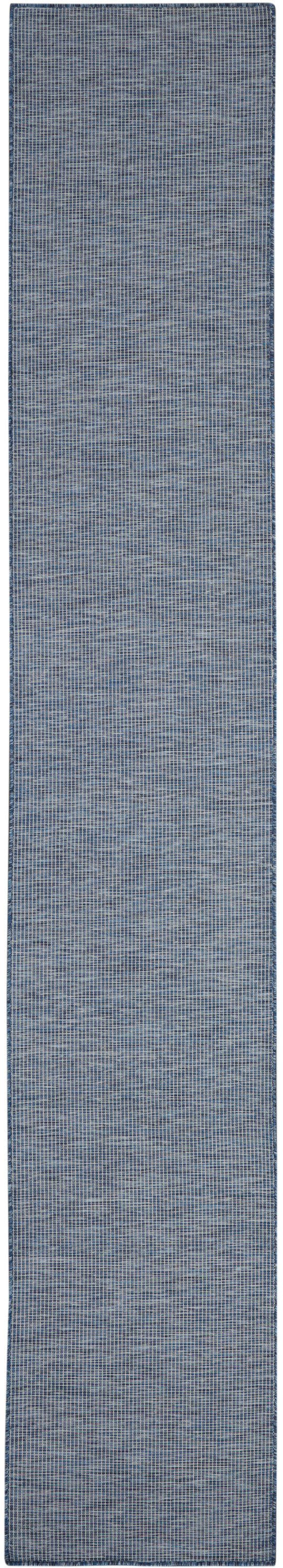 Nourison Home Positano POS01 Navy Blue Contemporary Power-loomed Rug