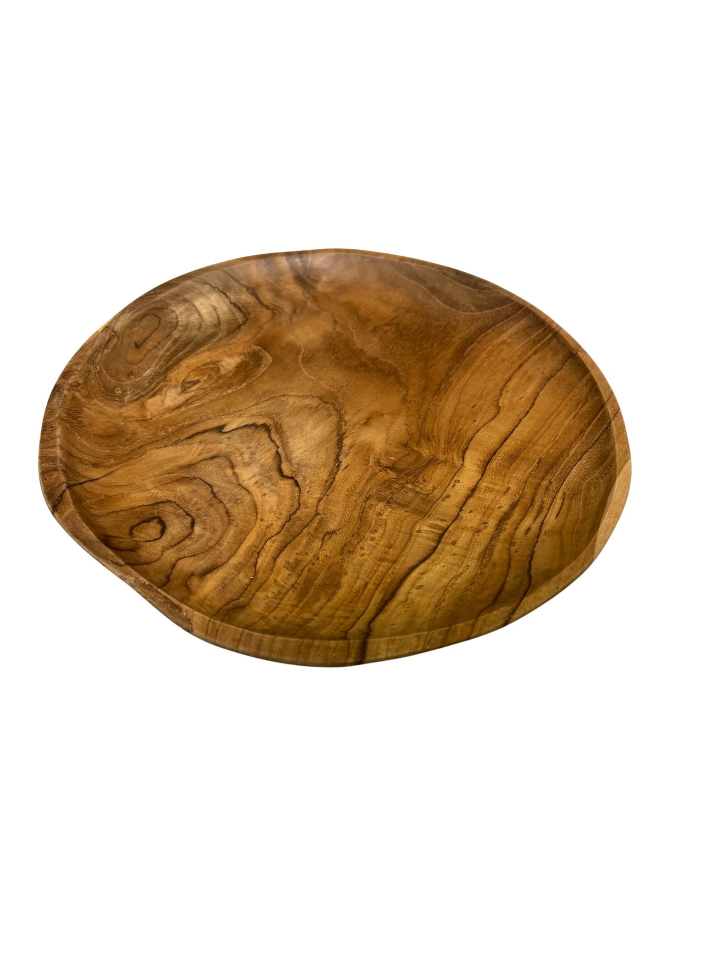 Eclectic Home Accent Teak Plate 2903 Natural  Decor Furniture