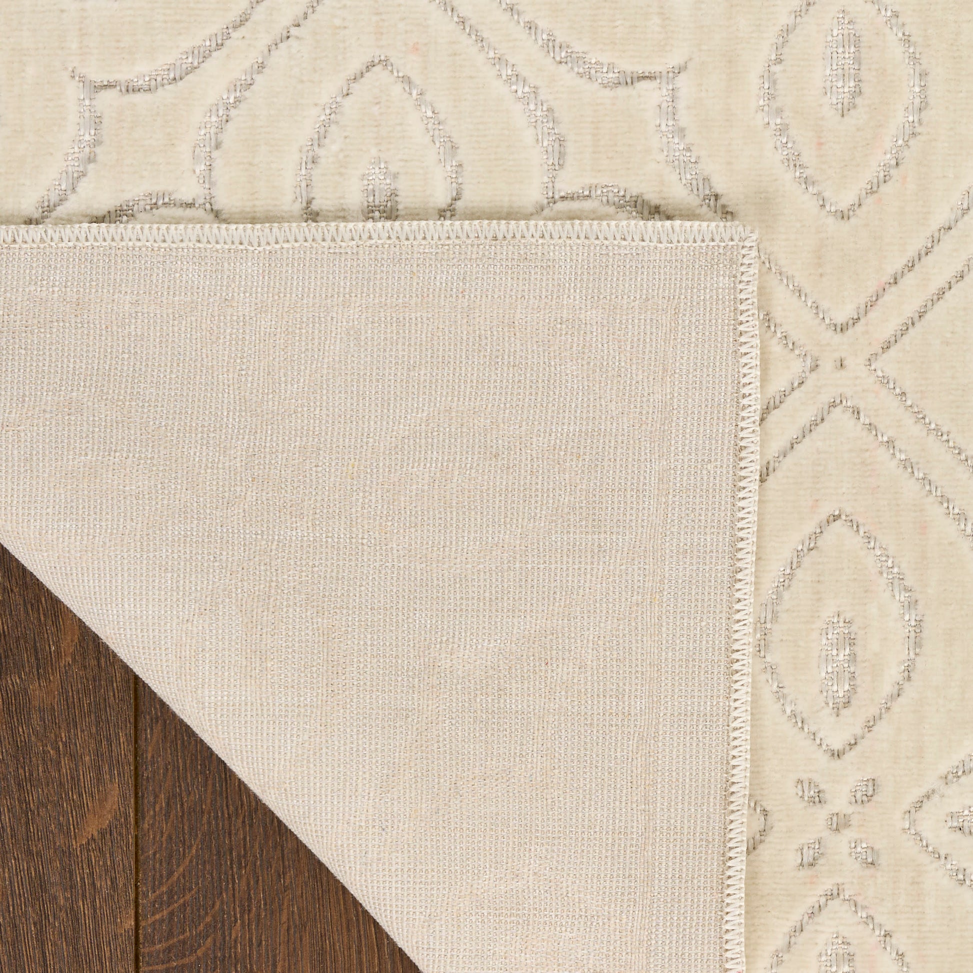 Nourison Home Washable Charm  Ivory  Contemporary