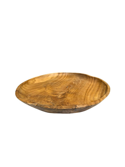 Eclectic Home Accent Teak Plate 2908 Natural Decor Furniture - Accent - Eclectic Home - Atlanta Designer Rugs