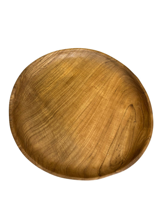 Eclectic Home Accent Teak Plate 2909 Natural  Decor Furniture
