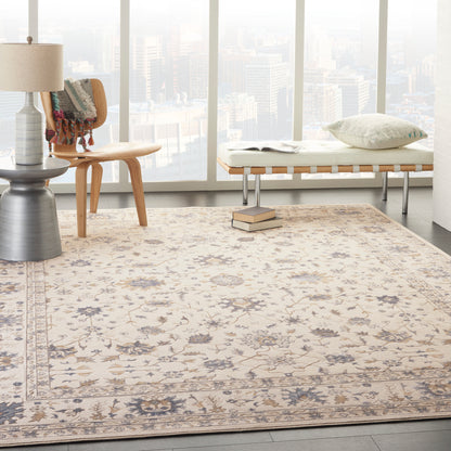 Nourison Home Silky Textures  Ivory  Traditional