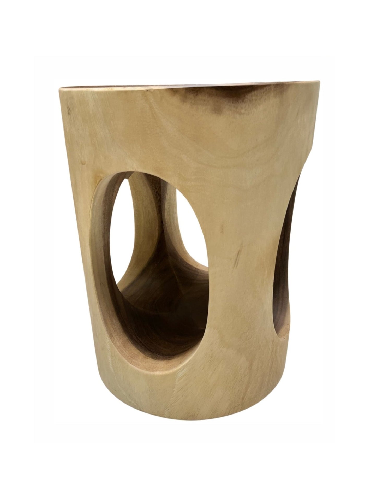 Eclectic Home Stool Meh Oval Hollow Stool 2929 Natural Decor - Furnitures - Eclectic Home - Atlanta Designer Rugs