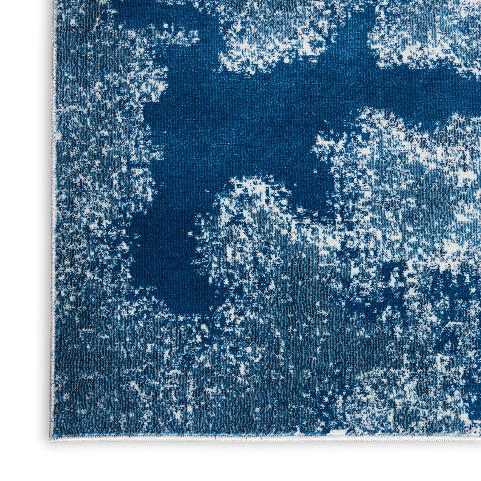 Nourison Home Etchings  Blue  Contemporary