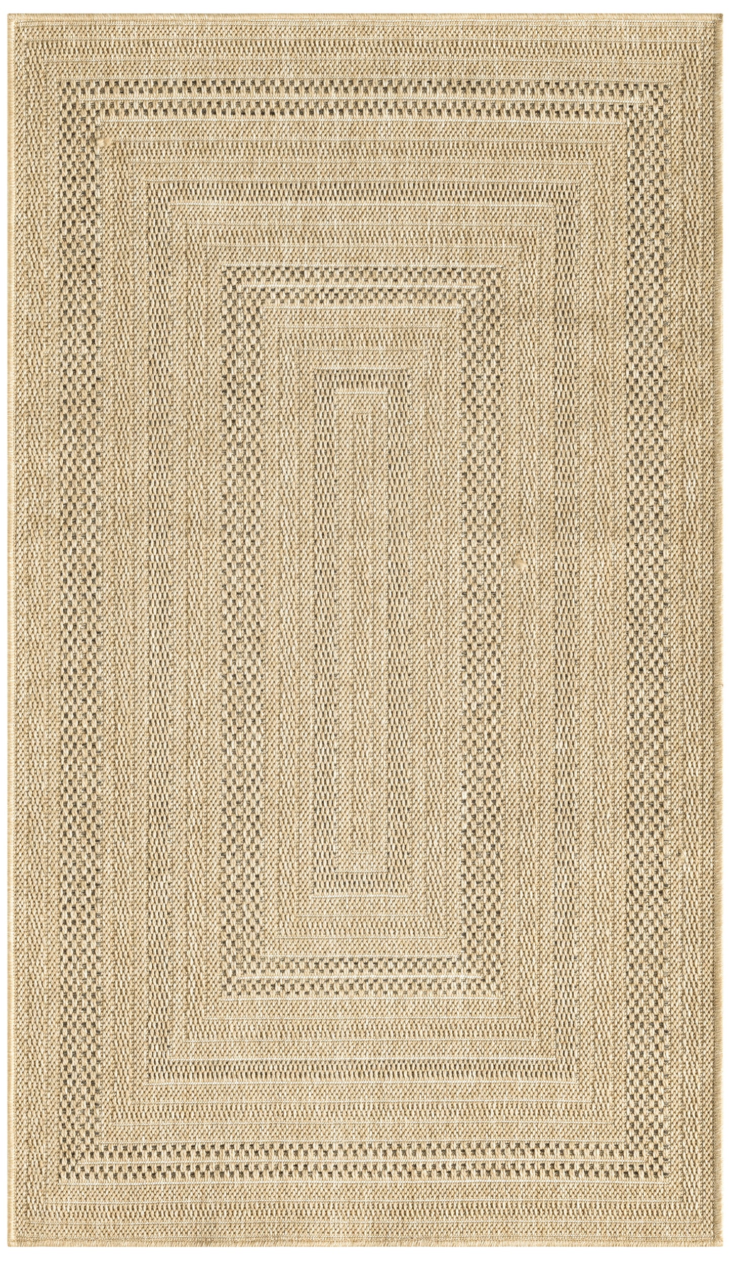 Nourison Home Tulum TLM04 Taupe Grey Contemporary Loom-woven Rug