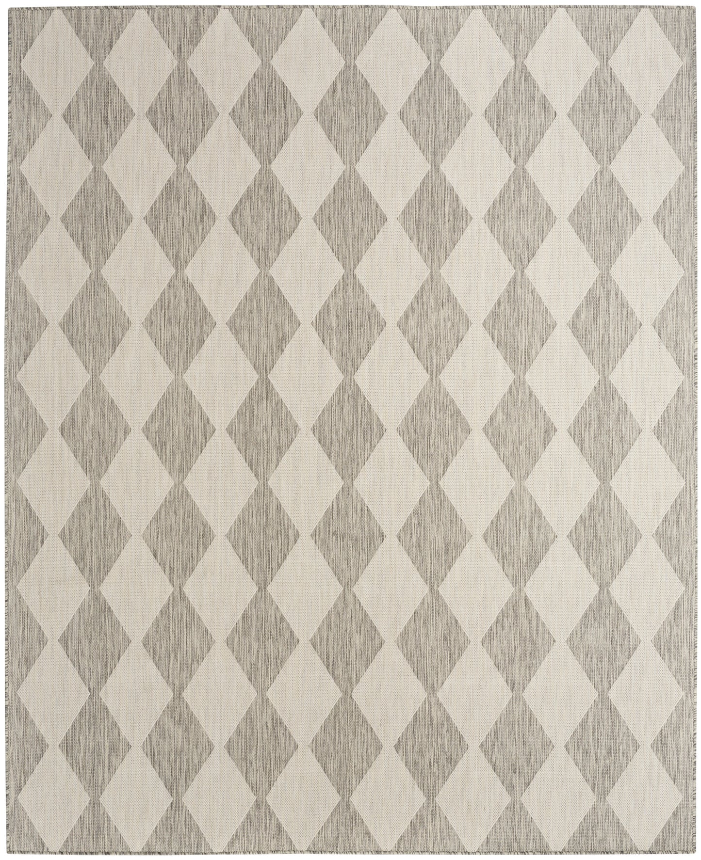 Nourison Home Positano POS04 Light Grey Contemporary Power-loomed Rug